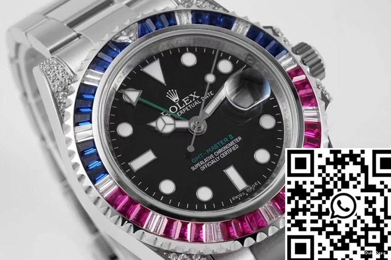 Dial II ROF Rolex GMT 116759 Factory SAru-78209 Black Master 0902
